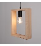 Sollux Lampa wisząca ARIES naturalne drewno SL.1310 Sollux Lampa wisząca ARIES naturalne drewno SL.1310