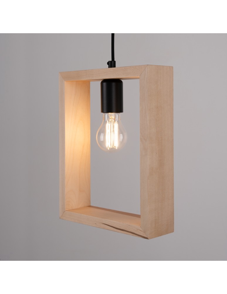 Sollux Lampa wisząca ARIES naturalne drewno SL.1310 Sollux Lampa wisząca ARIES naturalne drewno SL.1310