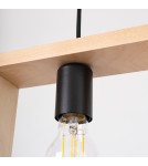 Sollux Lampa wisząca ARIES naturalne drewno SL.1310 Sollux Lampa wisząca ARIES naturalne drewno SL.1310
