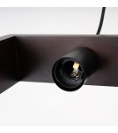 Sollux Lampa wisząca ARIES wenge SL.1311 Sollux Lampa wisząca ARIES wenge SL.1311