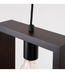 Sollux Lampa wisząca ARIES wenge SL.1311 Sollux Lampa wisząca ARIES wenge SL.1311