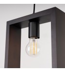 Sollux Lampa wisząca ARIES wenge SL.1311 Sollux Lampa wisząca ARIES wenge SL.1311