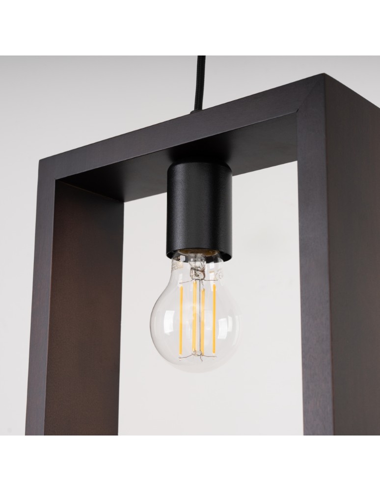 Sollux Lampa wisząca ARIES wenge SL.1311 Sollux Lampa wisząca ARIES wenge SL.1311