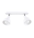 Lampy sufitowe regulowane - spoty - Sollux Plafon ELBA 2 biały SL.1314 - product 1
