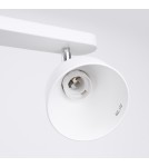Lampy sufitowe regulowane - spoty - Sollux Plafon ELBA 2 biały SL.1314 - product 6