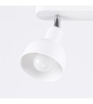 Lampy sufitowe regulowane - spoty - Sollux Plafon ELBA 2 biały SL.1314 - product 11