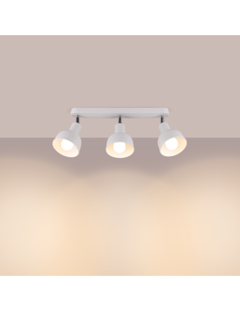 Sollux Plafon ELBA 3 biały SL.1315 Sollux Plafon ELBA 3 biały SL.1315