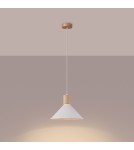 Sollux Lampa wisząca JAGA biała SL.1319 Sollux Lampa wisząca JAGA biała SL.1319