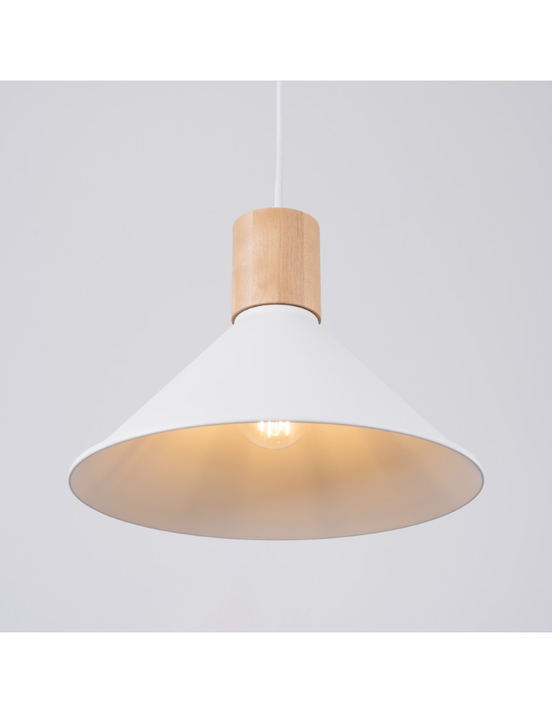 Sollux Lampa wisząca JAGA biała SL.1319 Sollux Lampa wisząca JAGA biała SL.1319
