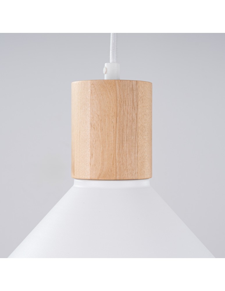 Sollux Lampa wisząca JAGA biała SL.1319 Sollux Lampa wisząca JAGA biała SL.1319