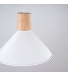 Sollux Lampa wisząca JAGA biała SL.1319 Sollux Lampa wisząca JAGA biała SL.1319
