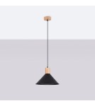 Sollux Lampa wisząca JAGA czarna SL.1320 Sollux Lampa wisząca JAGA czarna SL.1320