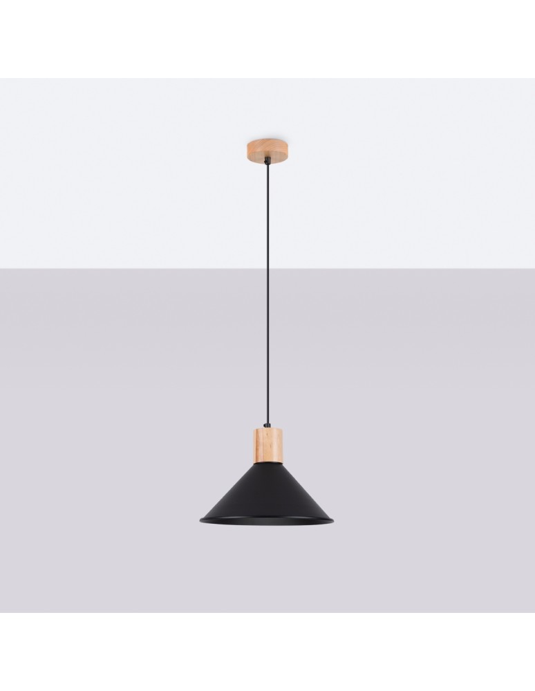 Sollux Lampa wisząca JAGA czarna SL.1320 Sollux Lampa wisząca JAGA czarna SL.1320