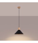 Sollux Lampa wisząca JAGA czarna SL.1320 Sollux Lampa wisząca JAGA czarna SL.1320