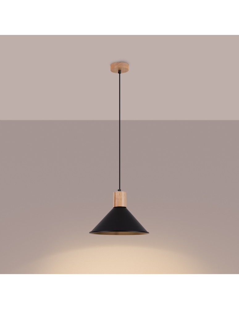 Sollux Lampa wisząca JAGA czarna SL.1320 Sollux Lampa wisząca JAGA czarna SL.1320