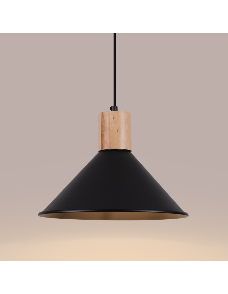 Sollux Lampa wisząca JAGA czarna SL.1320 Sollux Lampa wisząca JAGA czarna SL.1320