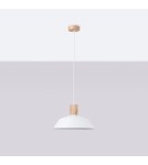 Sollux Lampa wisząca FANO biała SL.1321 Sollux Lampa wisząca FANO biała SL.1321
