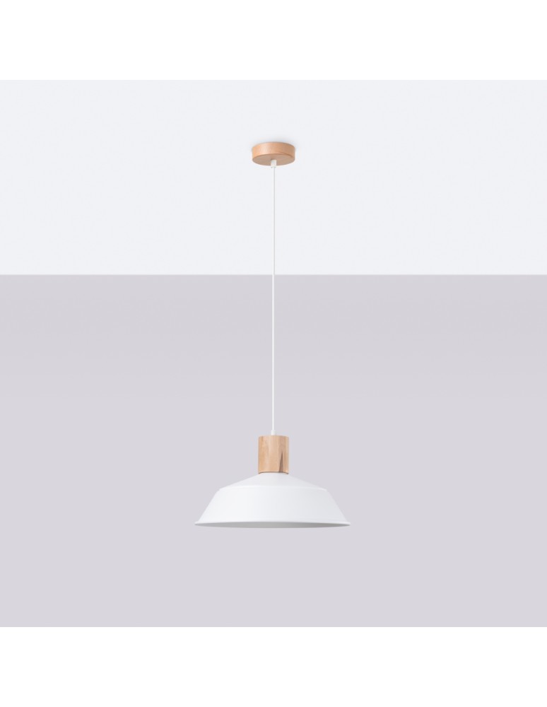Sollux Lampa wisząca FANO biała SL.1321 Sollux Lampa wisząca FANO biała SL.1321