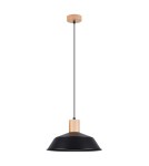Lampy wiszące - Sollux Lampa wisząca FANO czarna SL.1322 - product 1