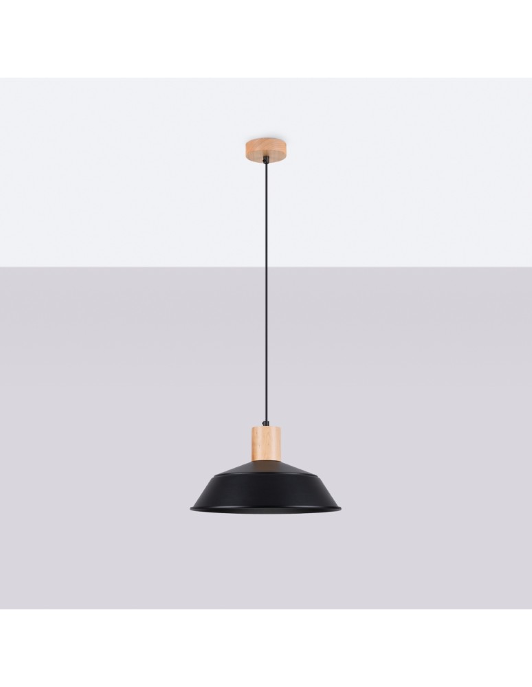 Sollux Lampa wisząca FANO czarna SL.1322