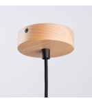 Lampy wiszące - Sollux Lampa wisząca FANO czarna SL.1322 - product 5