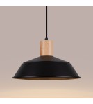 Lampy wiszące - Sollux Lampa wisząca FANO czarna SL.1322 - product 8