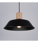 Lampy wiszące - Sollux Lampa wisząca FANO czarna SL.1322 - product 9