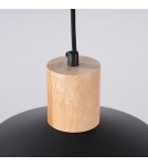 Lampy wiszące - Sollux Lampa wisząca FANO czarna SL.1322 - product 10