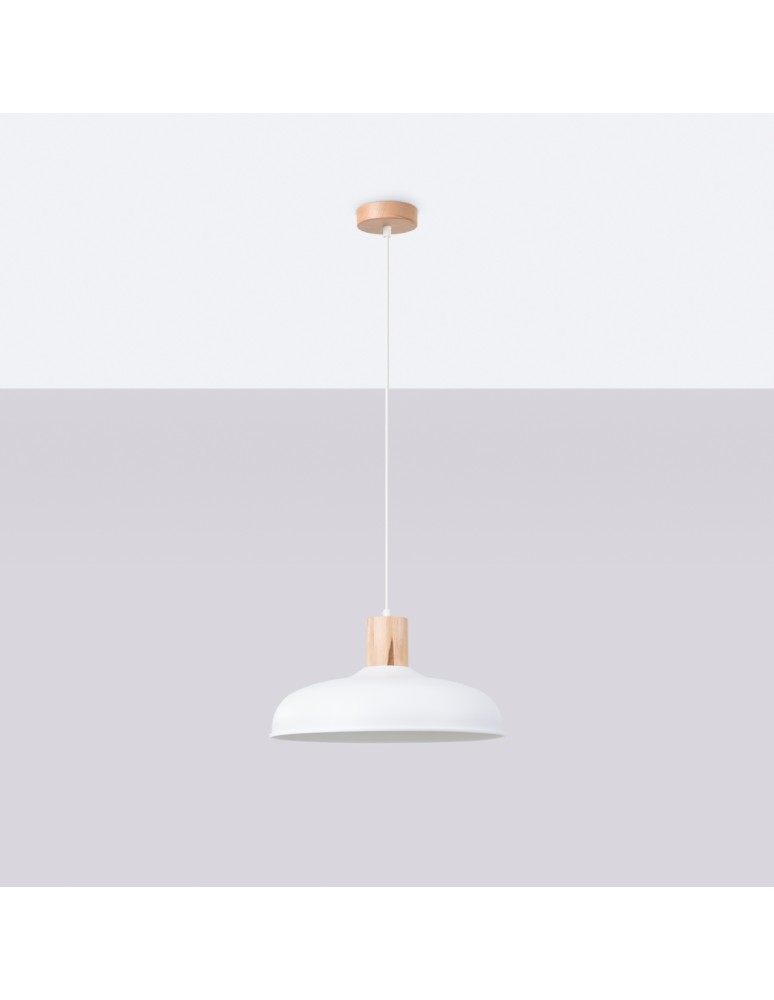 Sollux Lampa wisząca INDY biała SL.1323 Sollux Lampa wisząca INDY biała SL.1323