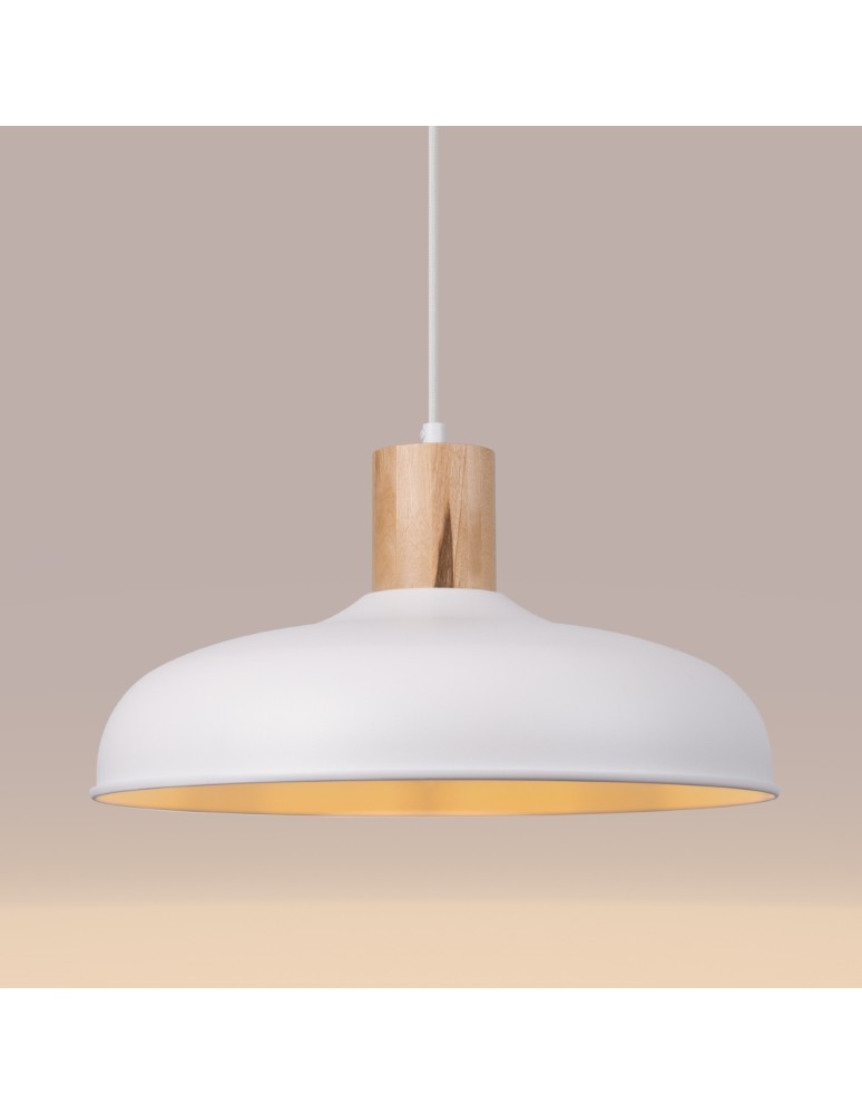 Sollux Lampa wisząca INDY biała SL.1323 Sollux Lampa wisząca INDY biała SL.1323