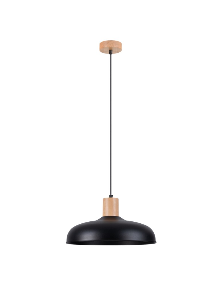 Sollux Lampa wisząca INDY czarna SL.1324 Sollux Lampa wisząca INDY czarna SL.1324