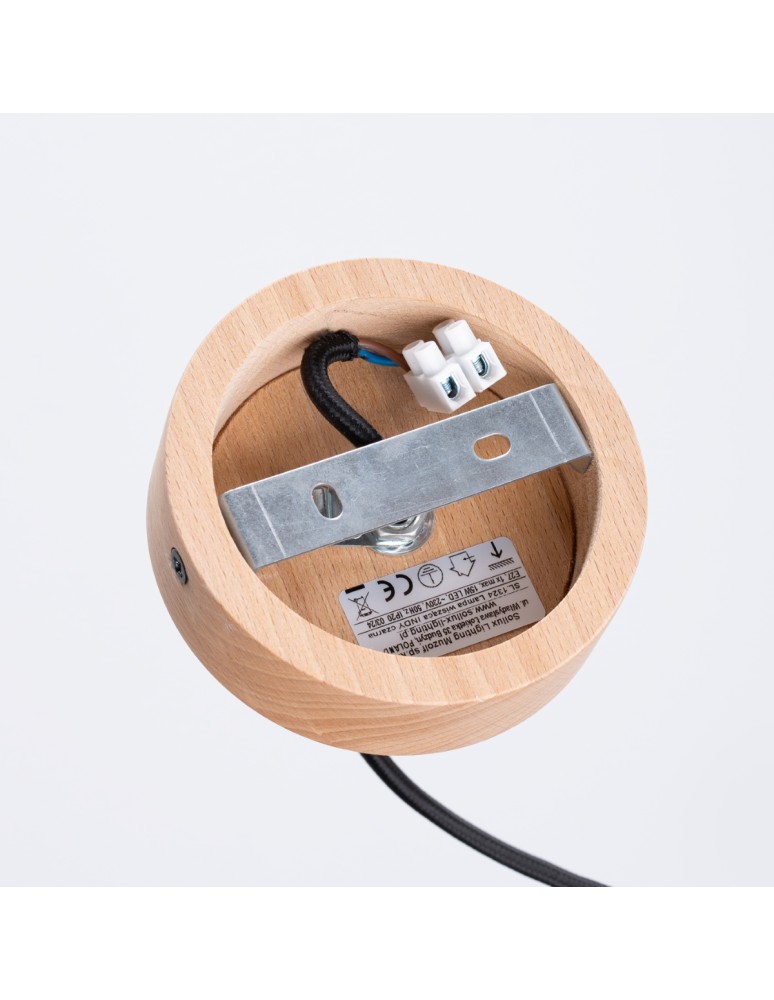 Sollux Lampa wisząca INDY czarna SL.1324 Sollux Lampa wisząca INDY czarna SL.1324