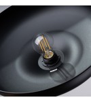 Sollux Lampa wisząca INDY czarna SL.1324 Sollux Lampa wisząca INDY czarna SL.1324