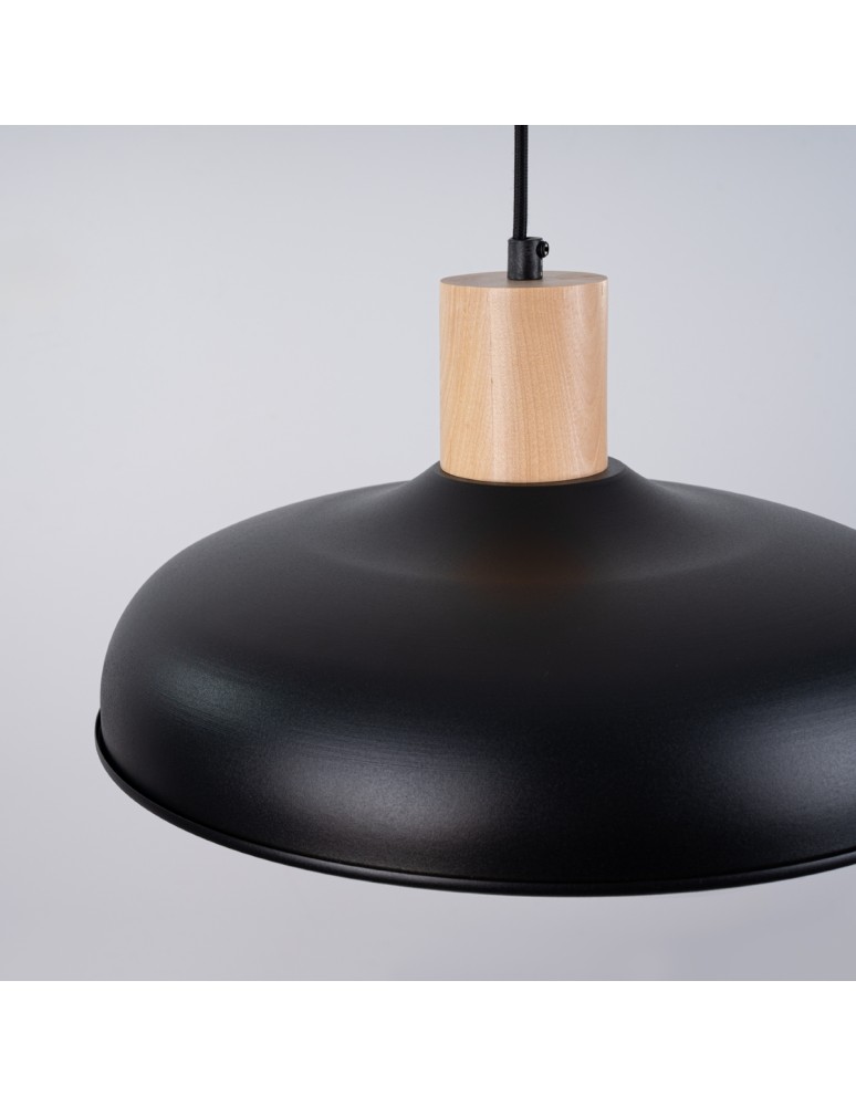 Sollux Lampa wisząca INDY czarna SL.1324 Sollux Lampa wisząca INDY czarna SL.1324