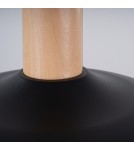 Sollux Lampa wisząca INDY czarna SL.1324 Sollux Lampa wisząca INDY czarna SL.1324