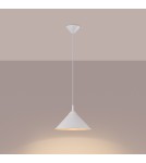 Lampy wiszące - Sollux Lampa wisząca ZUMA biała SL.1325 - product 3