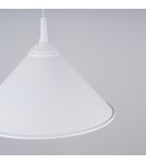 Lampy wiszące - Sollux Lampa wisząca ZUMA biała SL.1325 - product 11