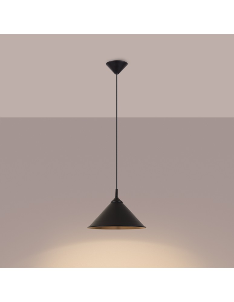 Sollux Lampa wisząca ZUMA czarna SL.1326 Sollux Lampa wisząca ZUMA czarna SL.1326