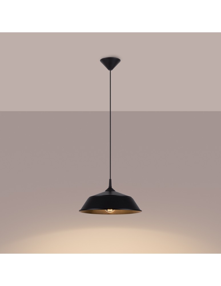 Sollux Lampa wisząca FRIKA czarna SL.1328 Sollux Lampa wisząca FRIKA czarna SL.1328