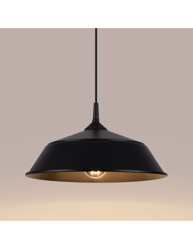 Sollux Lampa wisząca FRIKA czarna SL.1328 Sollux Lampa wisząca FRIKA czarna SL.1328