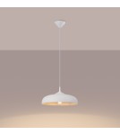 Sollux Lampa wisząca GINA biała SL.1329 Sollux Lampa wisząca GINA biała SL.1329