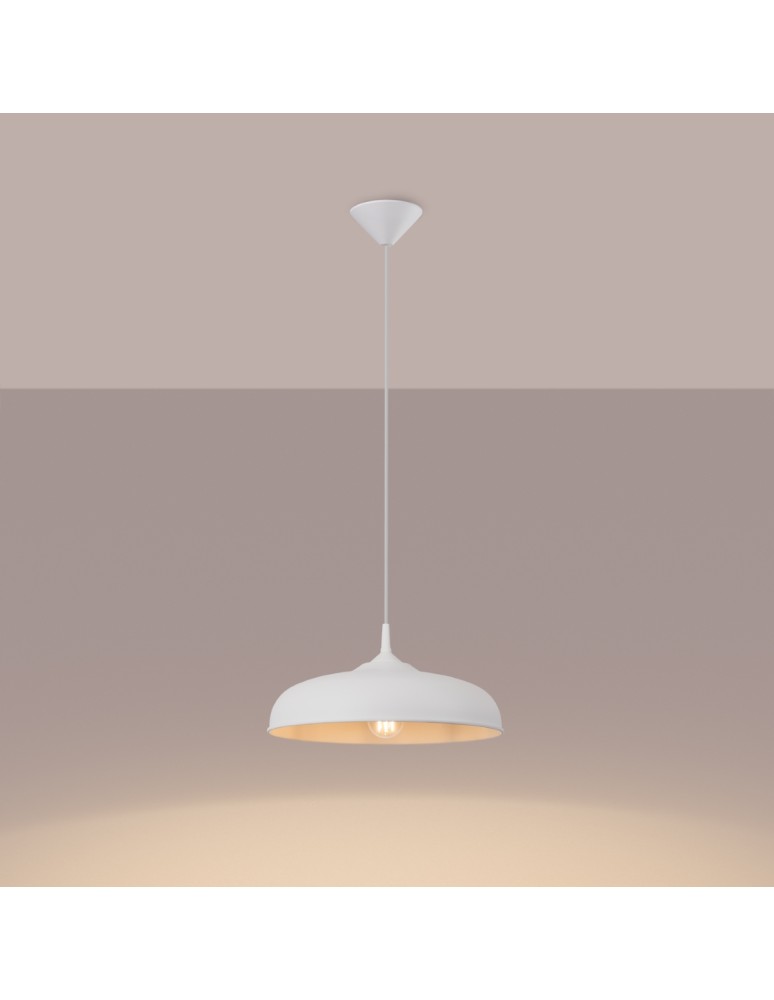 Sollux Lampa wisząca GINA biała SL.1329 Sollux Lampa wisząca GINA biała SL.1329