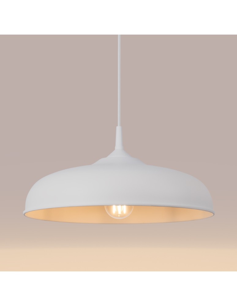 Sollux Lampa wisząca GINA biała SL.1329 Sollux Lampa wisząca GINA biała SL.1329