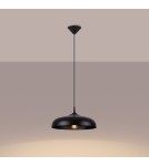 Lampy wiszące - Sollux Lampa wisząca GINA czarna SL.1330 - product 3