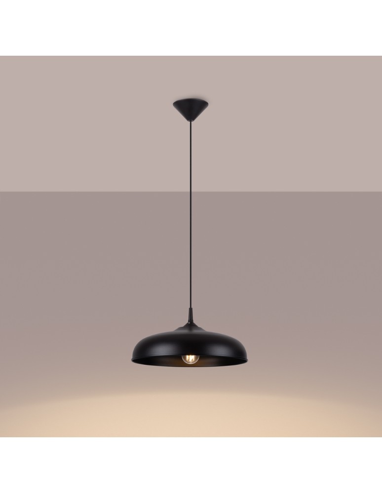Sollux Lampa wisząca GINA czarna SL.1330