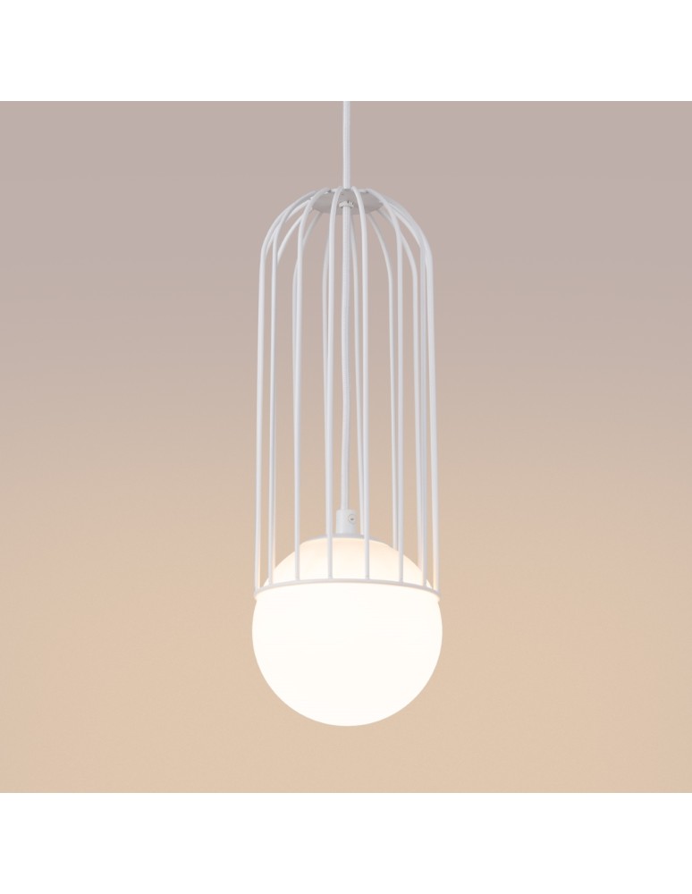 Sollux Lampa wisząca BRINA 1 biała SL.1331
