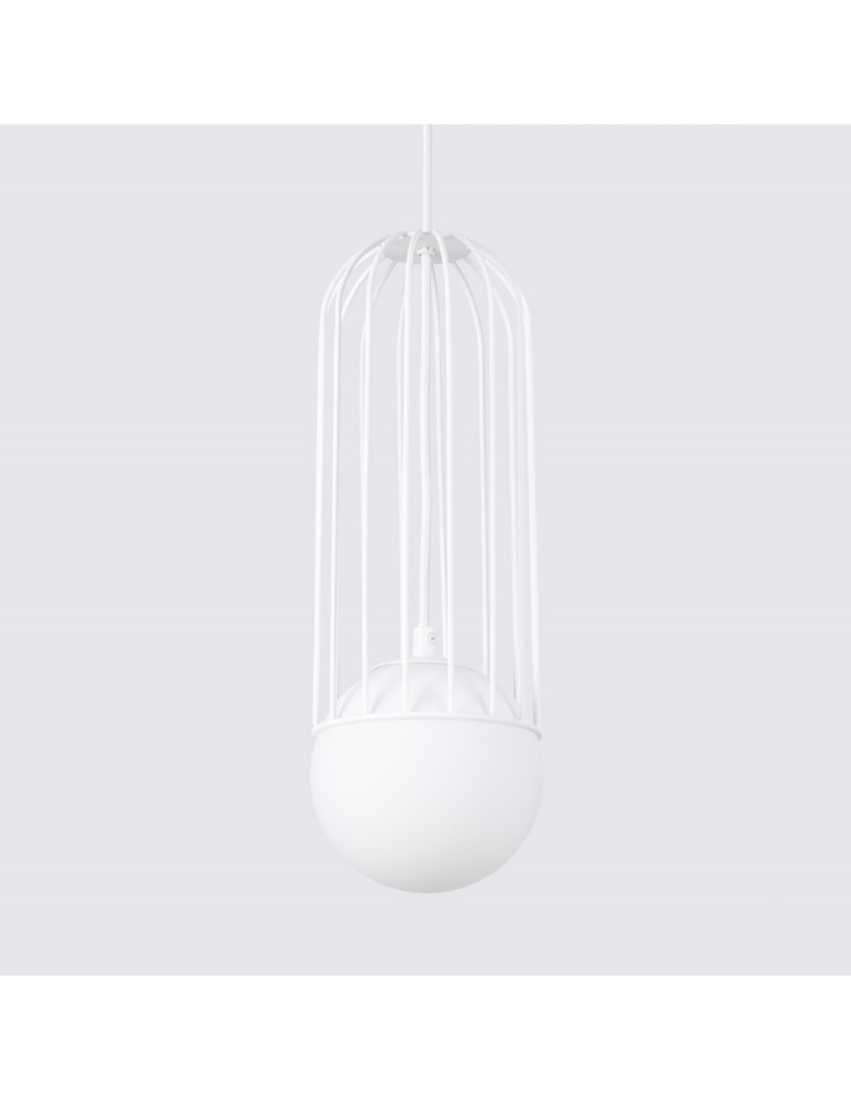 Sollux Lampa wisząca BRINA 1 biała SL.1331