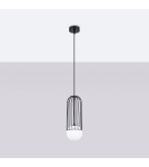 Sollux Lampa wisząca BRINA 1 czarna SL.1332 Sollux Lampa wisząca BRINA 1 czarna SL.1332