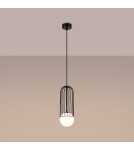 Sollux Lampa wisząca BRINA 1 czarna SL.1332 Sollux Lampa wisząca BRINA 1 czarna SL.1332