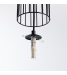 Sollux Lampa wisząca BRINA 1 czarna SL.1332 Sollux Lampa wisząca BRINA 1 czarna SL.1332
